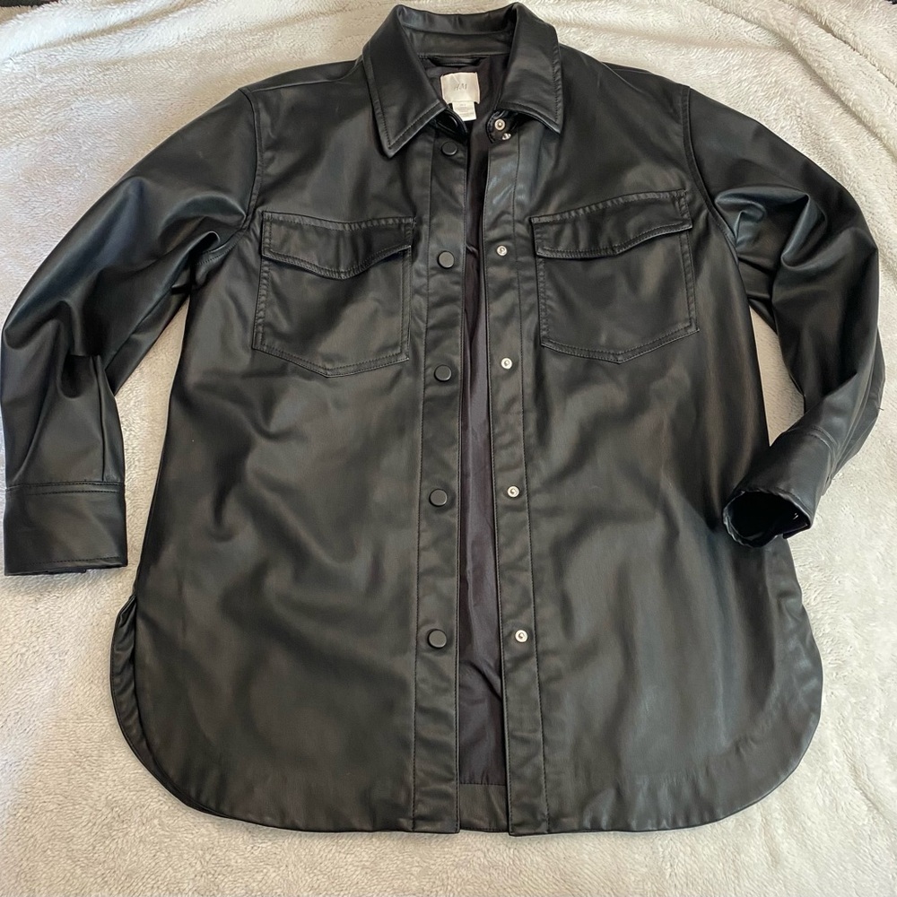 Men's Black Leather Jacket
